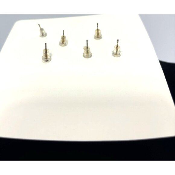 3 Pair Mismatched Stud Earrings Set Creative Style Fashion Jewelry NEW* - Picture 4 of 6